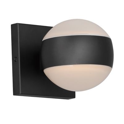 Enzo Globe LED Outdoor Wall Sconce