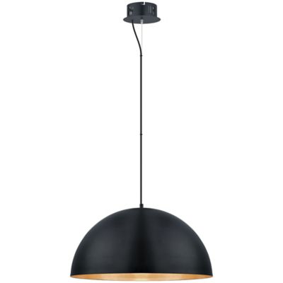 Gaetano LED Pendant (Black & Gold/Med) - OPEN BOX RETURN