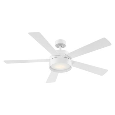 Whitehaven LED Ceiling Fan and Light
