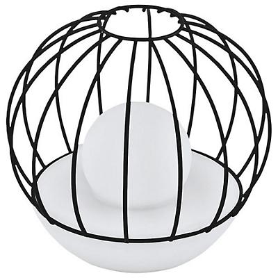 Solar Outdoor Caged LED Table Lamp