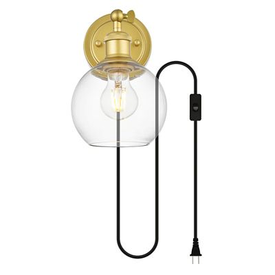 Wesia Plug In Wall Sconce