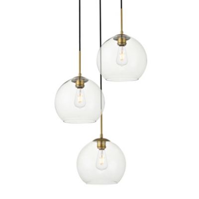 Basia Large 3 Light Multi Light Pendant