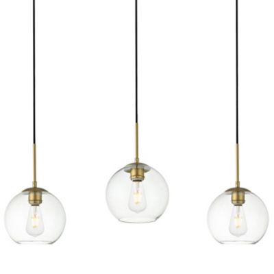Basia 3 Light Linear Suspension