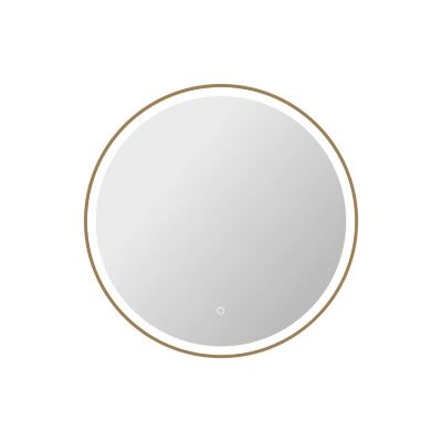 Damask Round LED Wall Mirror