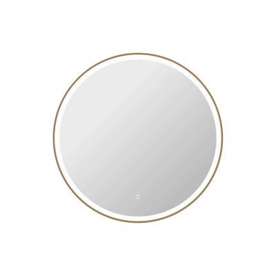 Damask Round LED Wall Mirror