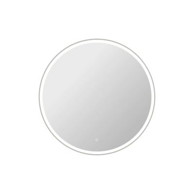Damask Round LED Wall Mirror