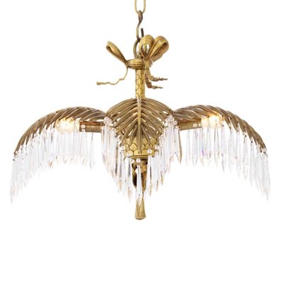 Nature Inspired Brass Chandelier Lighting Fixtures at Lumens