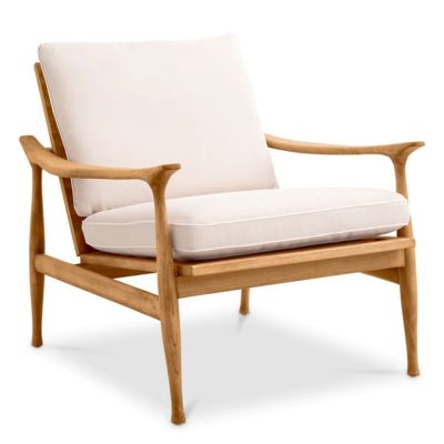 Manzo Outdoor Lounge Chair with Cushions