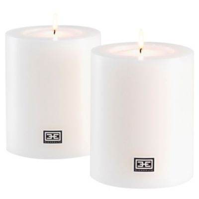 Artificial Candle Holders, Set of 2