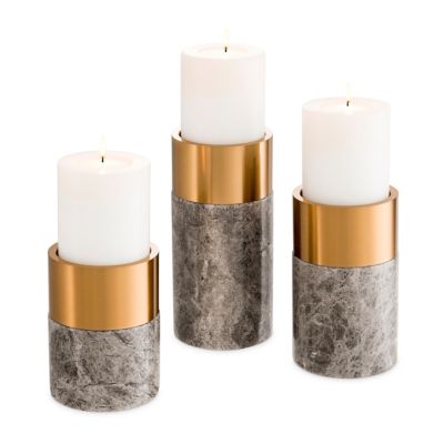 Sierra Candle Holder, Set of 3