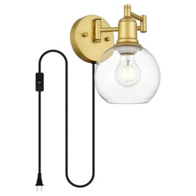 Caspian Plug-in Wall Sconce