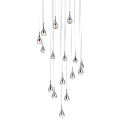 Amherst Large Multi Light LED Pendant