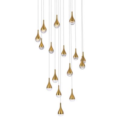 Amherst Large Multi Light LED Pendant