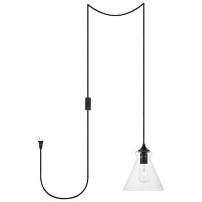 Destry Plug-In Cone Pendant