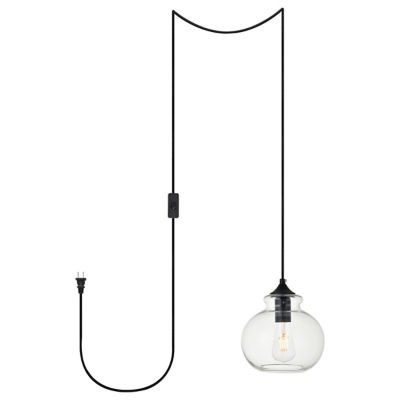 Destry Plug-In Globe Pendant