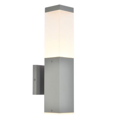 Raine Rectangular Acrylic Outdoor LED Wall Sconce