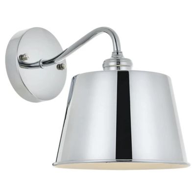 Nota Curved Arm Bath Wall Sconce