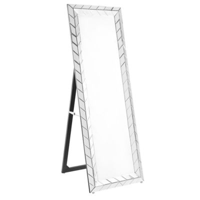 Modern Sparkle Full Length Floor Mirror