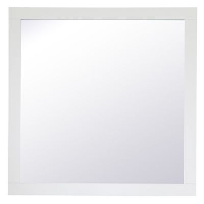 Aqua Square Vanity Mirror