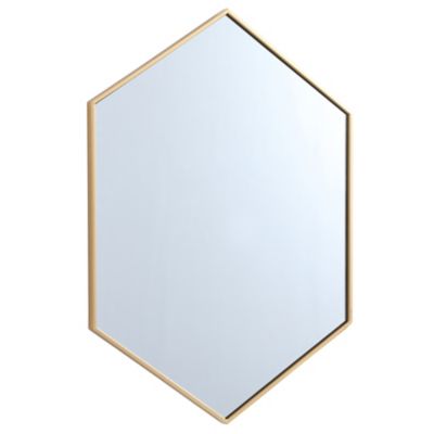 Decker Hexagon Wall Mirror