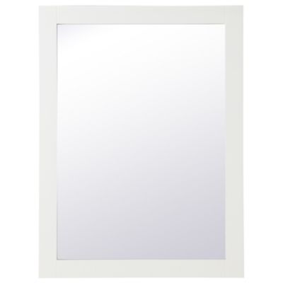 Aqua Rectangle Vanity Mirror