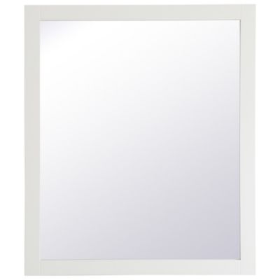 Aqua Rectangle Vanity Mirror