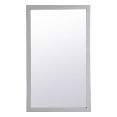 Aqua Rectangle Vanity Mirror