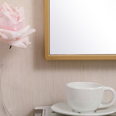 Shown in Brass color, 14 Inch x 28 Inch size, detail view