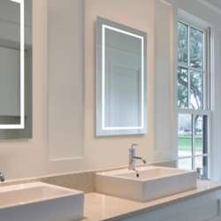 Electric Mirror Modern Lighted Vanity Mirrors At Lumens Com