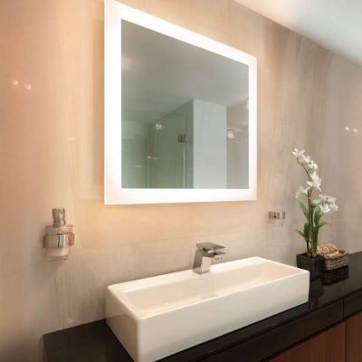 lighted mirror