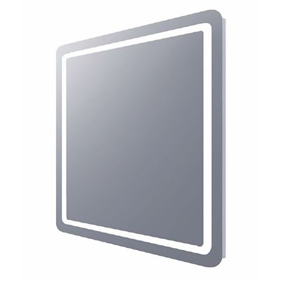 Aria Radius LED Lighted Mirror with AVA Warm Dim Technology