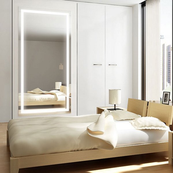Integrity Wardrobe LED Lighted Mirror with WArm Dim Technology