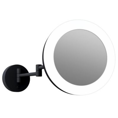 Electric magnifying shop makeup mirror