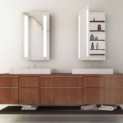 Ascension Mirrored Cabinet
