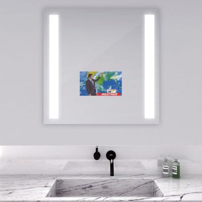 Fusion Lighted Mirror with Television