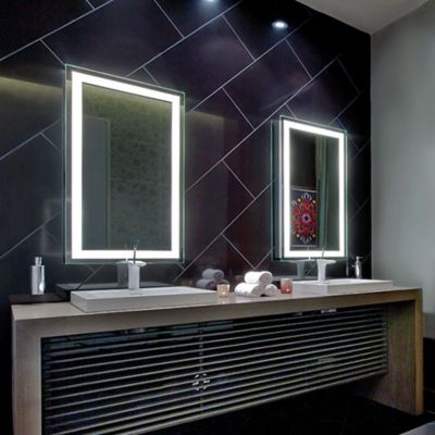 Shown in Mirror finish, lit, in use