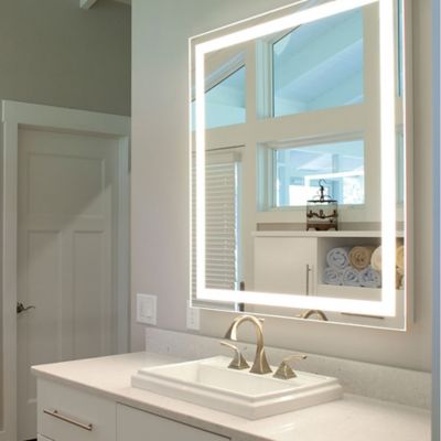 Integrity Lighted Mirror by Electric Mirror at