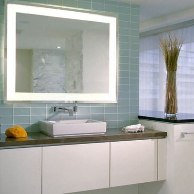 Shown in Mirror finish, lit, in use