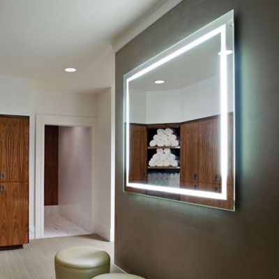 Shown in Mirror finish, lit, in use