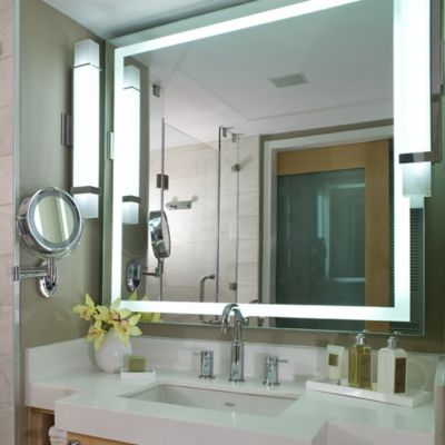 Shown in Mirror finish, lit, in use