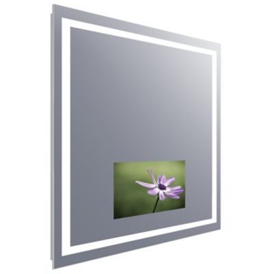 Integrity Lighted Mirror With Television By Electric Mirror At 9291