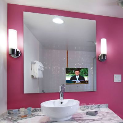 Loft Mirror TV with Spectrum Technology by Electric Mirror at