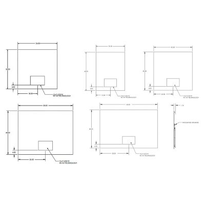 Loft Mirror TV with Spectrum Technology by Electric Mirror at