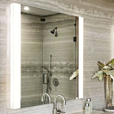Shown in Mirror finish, lit, in use