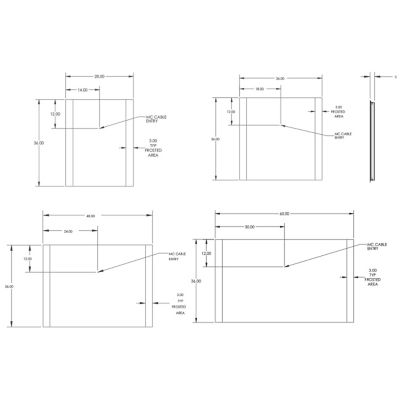 Novo Lighted Mirror by Electric Mirror at
