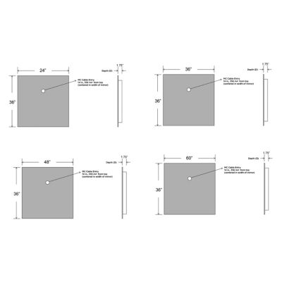 Serenity Lighted Mirror by Electric Mirror at