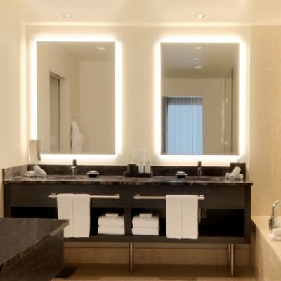 Silhouette Lighted Mirror