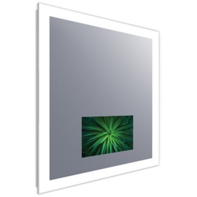 Silhouette Lighted Mirror with Television