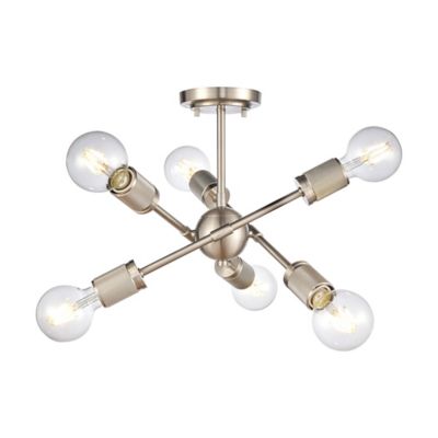 Marcella Sputnik Semi-Flush Mount Ceiling Light