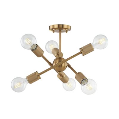 Marcella Sputnik Semi-Flush Mount Ceiling Light